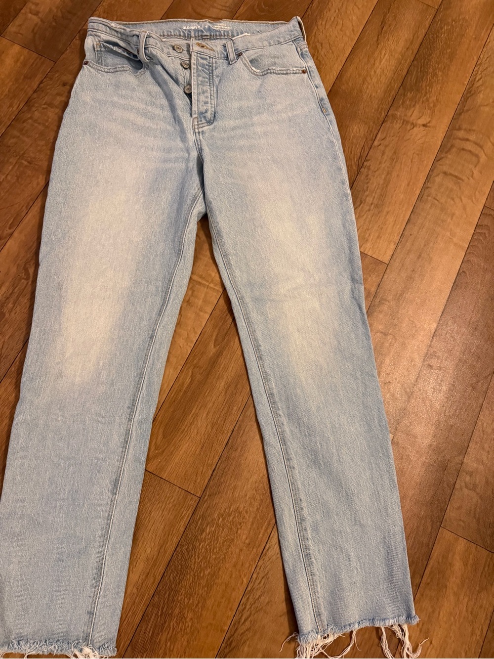 Old Navy Light Wash Straight Leg Jeans